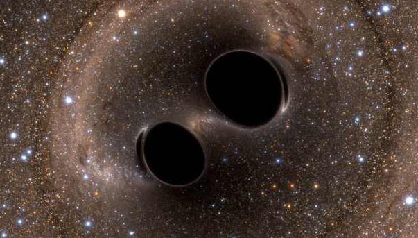 two black holes