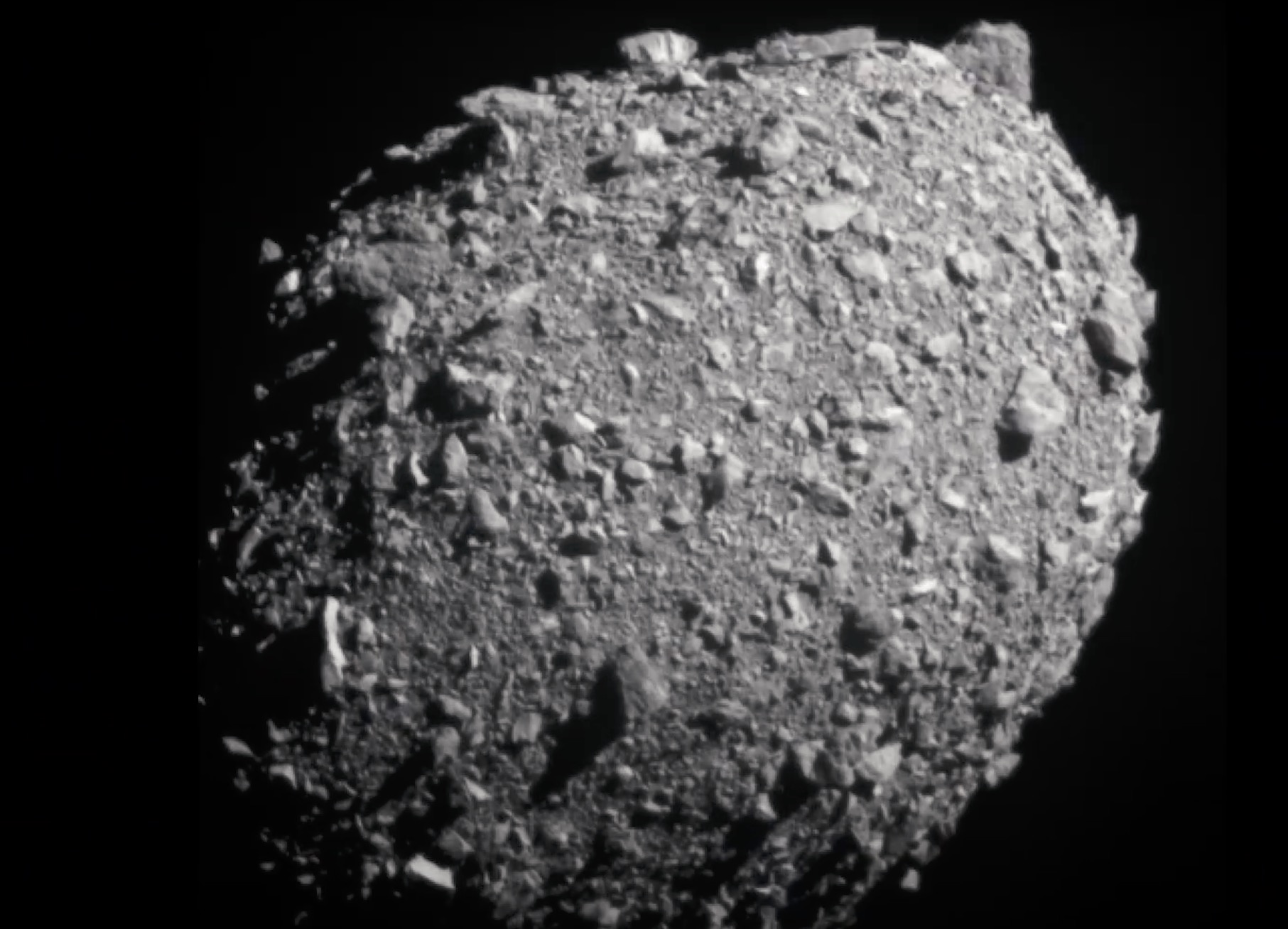 Video Of NASA’s Spacecraft Smashing Into Asteroid Dimorphos | Principia ...