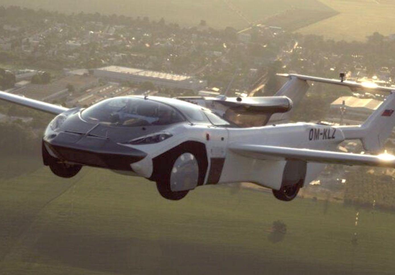 Certified By The Slovak Transport Authority, The AirCar Takes Flight ...