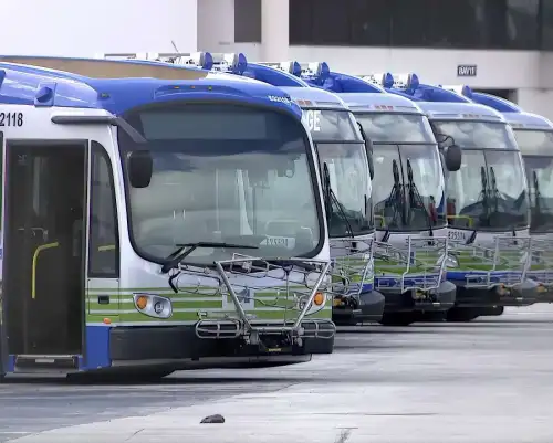 $96 Million Worth Of Electric Buses Sit Idle Across South Florida