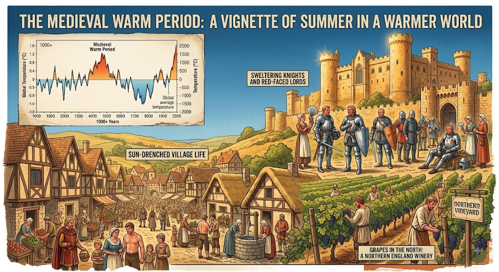New Study Proves Earth Warmer than Today During the Medieval Era